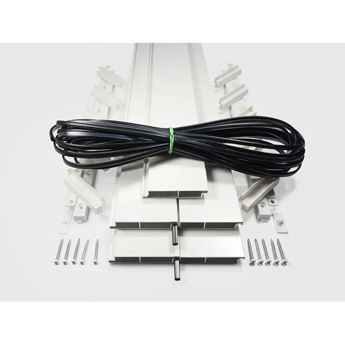 PACK ALUMINIUM - Lames aluminium + Mécanisme 18 mm - pour brise-vue bioclimatique - SAM Kit-SAM KIT