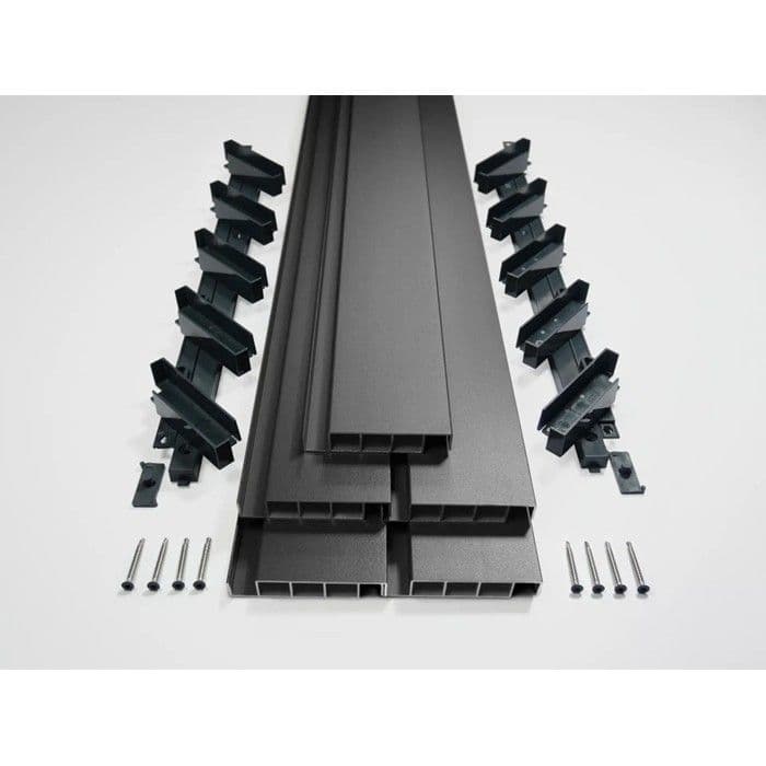 PACK ALUMINIUM - Lames aluminium + Mécanisme 20 mm - pour pergola bioclimatique - SAM Kit-SAM KIT