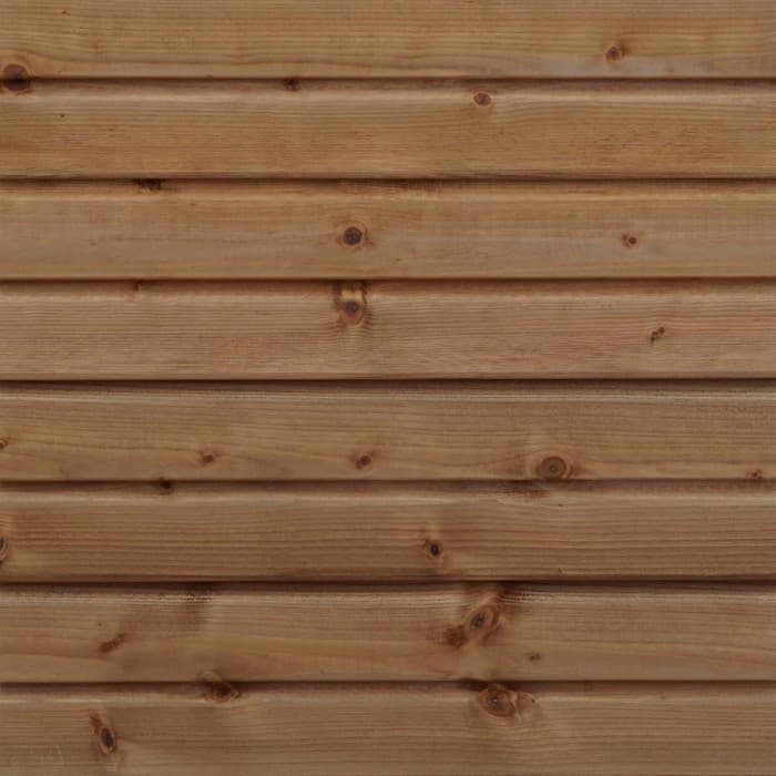 Clin bardage - Faux Claire-voie - Pulse SAPIN Classe 3 Marron - Ep.20 mm / l.125 mm / L.2,40 m - Paquet de 1,50 m²-NATURE BOIS CONCEPT