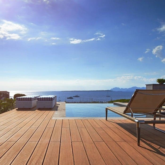 Lame de terrasse MOSO® Bamboo X-treme® Saturée - 1 face Lisse /1 face Striée - Ep.20 mm / l.155 mm / 1,85 m-MOSO