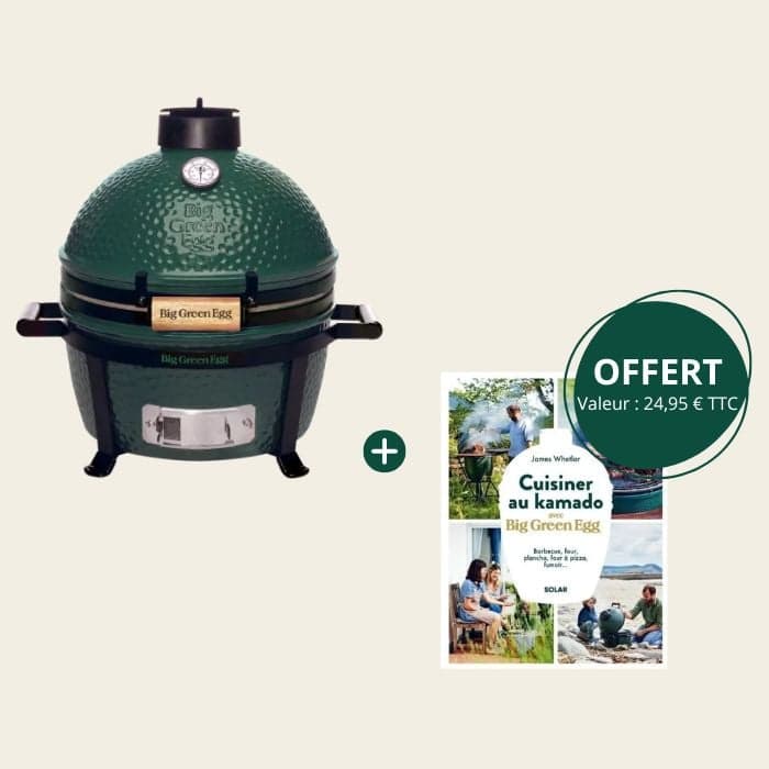 Barbecue Kamado Big Green Egg céramique - MINIMAX-BIG GREEN EGG
