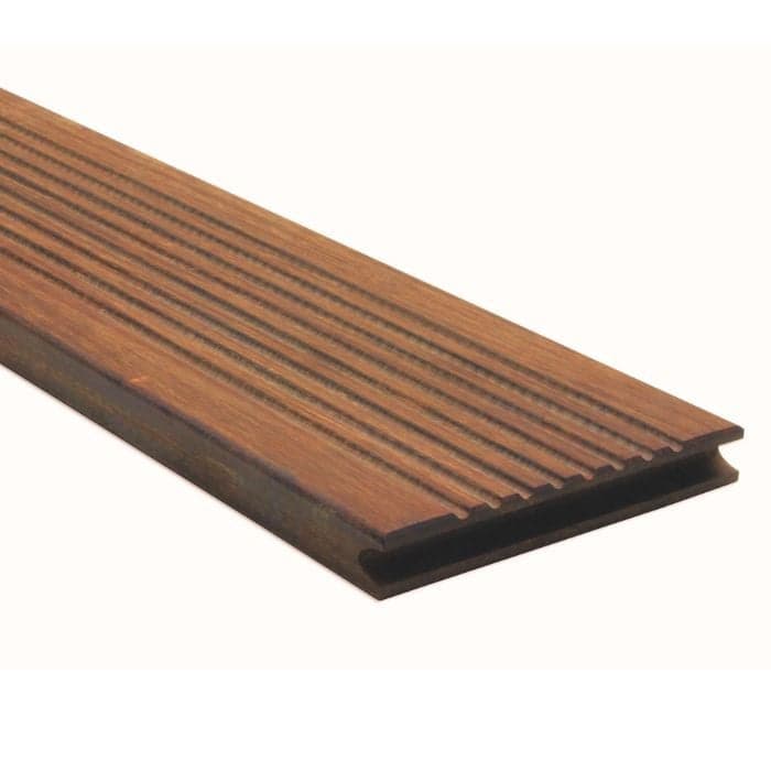 Lame de Finition - MOSO® Bamboo N-Durance® Saturée - 1 face Brossée /1 face Striée - Ep.20 mm / l.155 mm / 1,85 m-MOSO