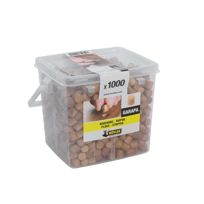 Bouchons Cache-Vis en bois - Garapa-NĂ–VLEK