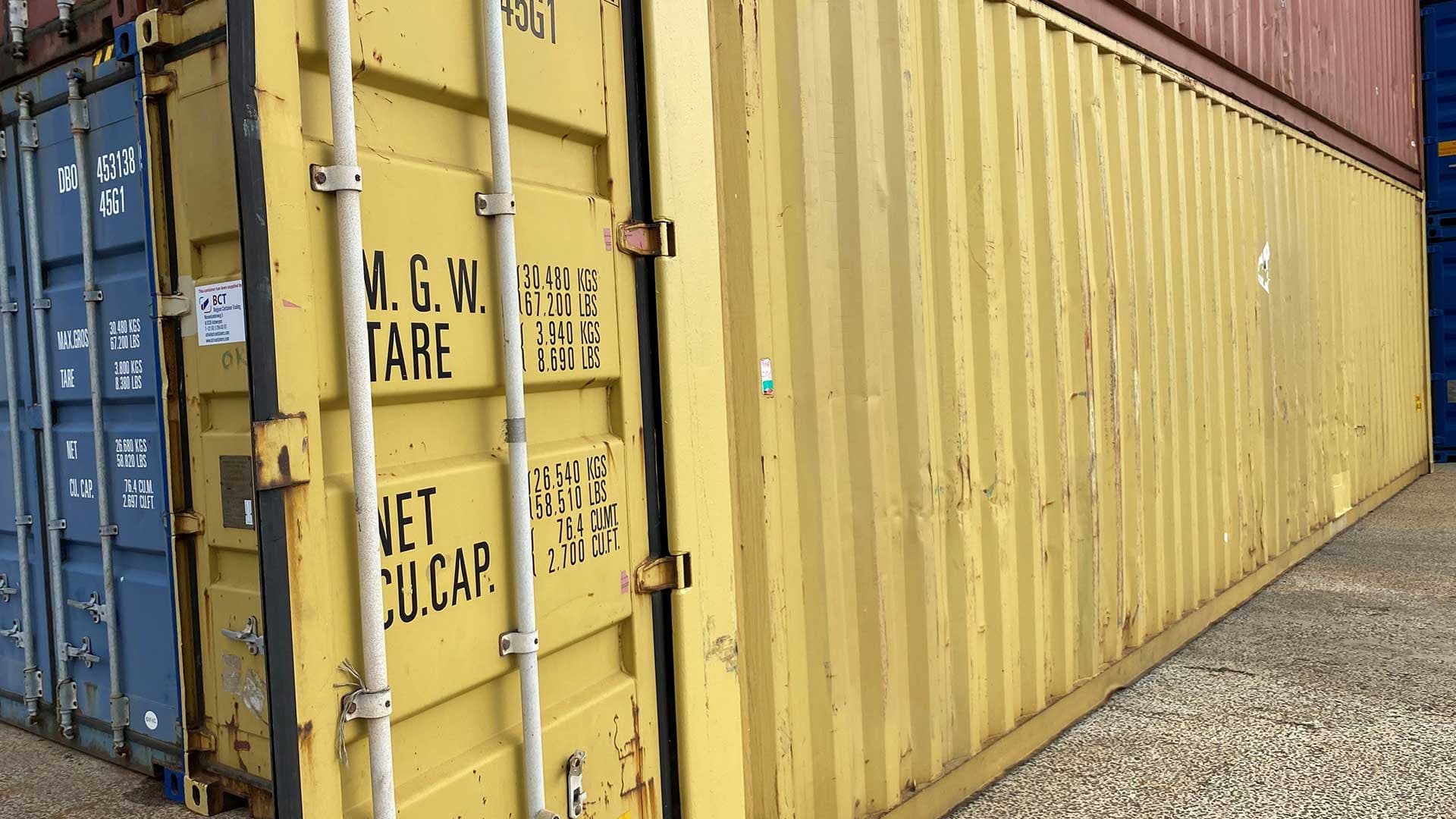 40 Fuss Container | High Cube | Gebraucht | B-Neu