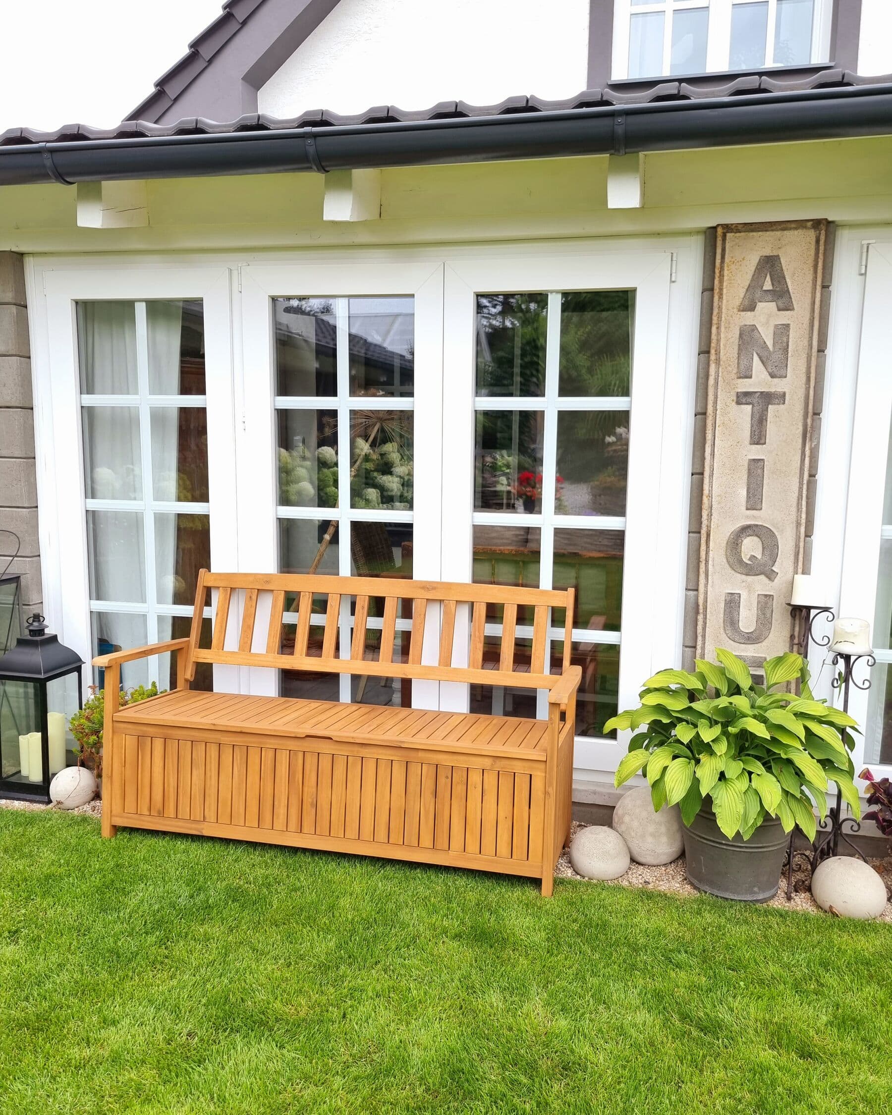 Gartenbank mit Stauraum-Neu