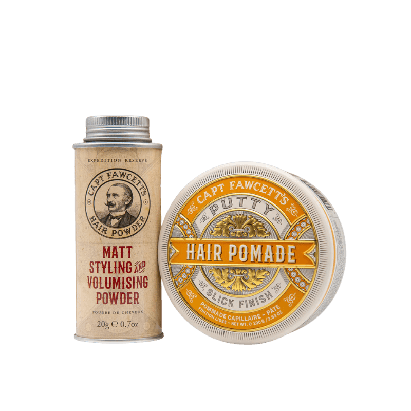 Coffret Poudre Coiffante & Cire cheveux Putty Pomade