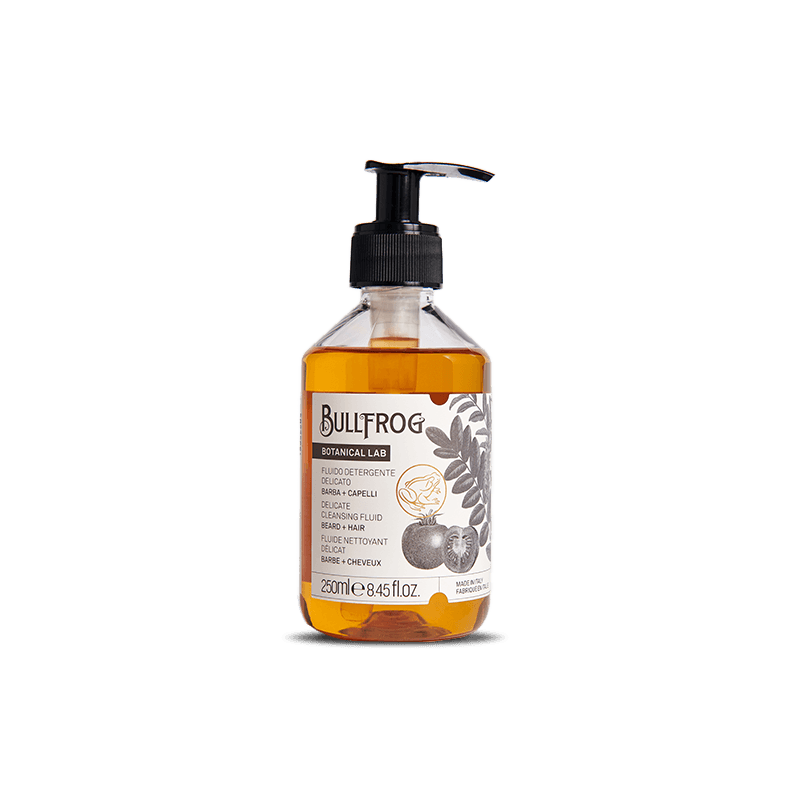 Fluide Nettoyant délicat pour Cheveux & Barbe