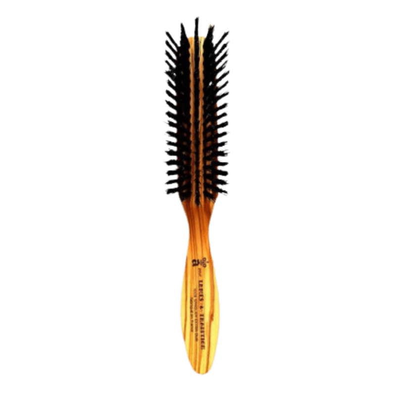 Brosse en poil de sanglier antistatique pour Barbe