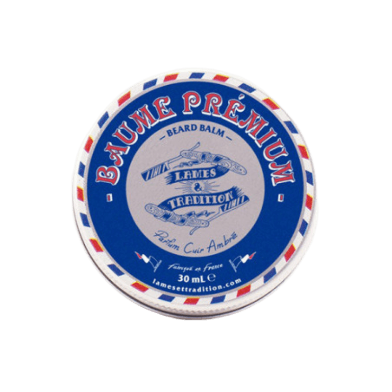 Baume barbe PREMIUM cuir ambré