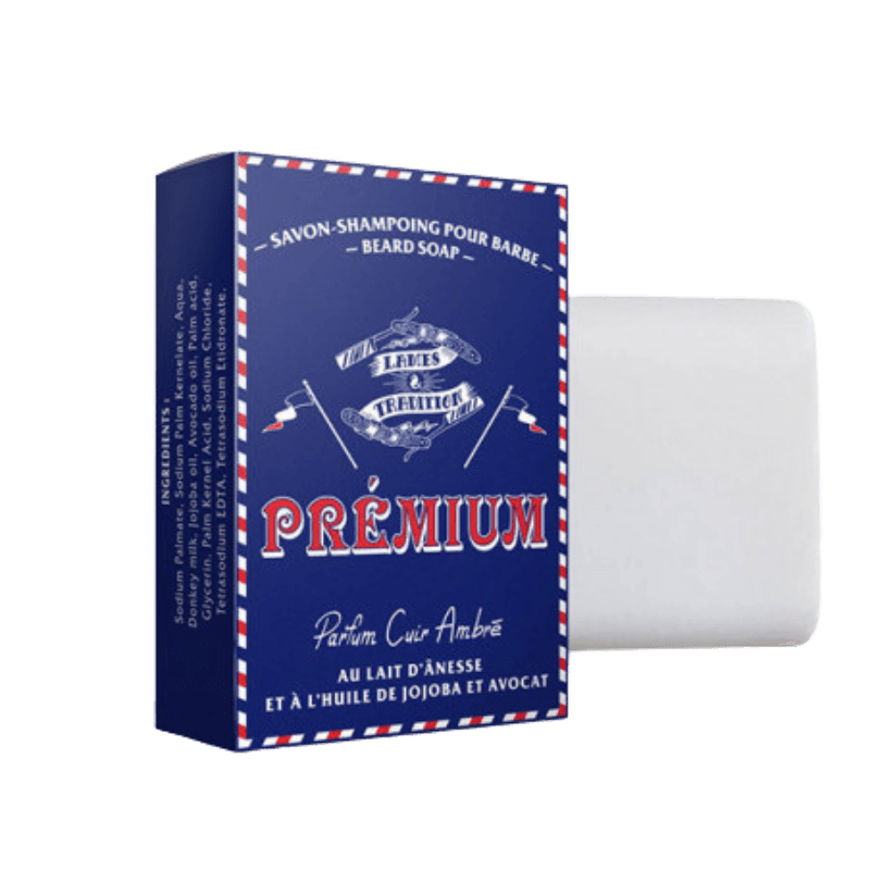Savon shampoing Barbe Premium au lait d’ânesse
