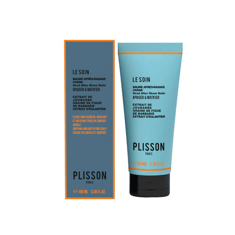 Baume après-rasage pour le crâne