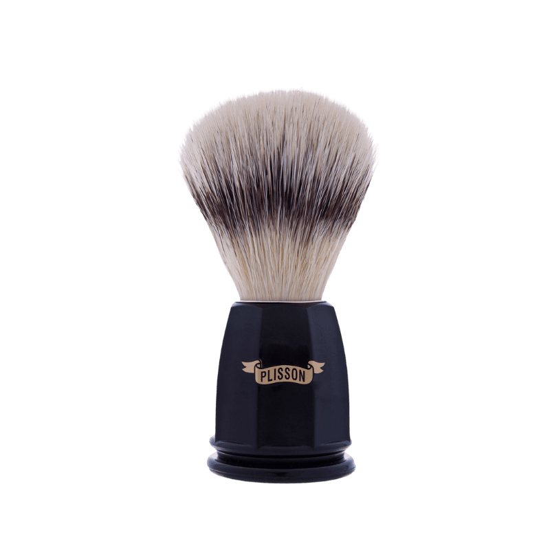 Blaireau facette noire fibre blanc haute montagne