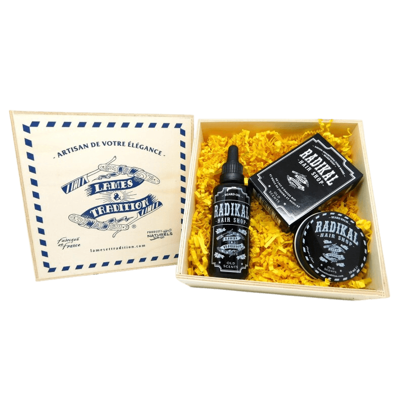 Coffret Soin Barbe « Old Scents » - Radikal