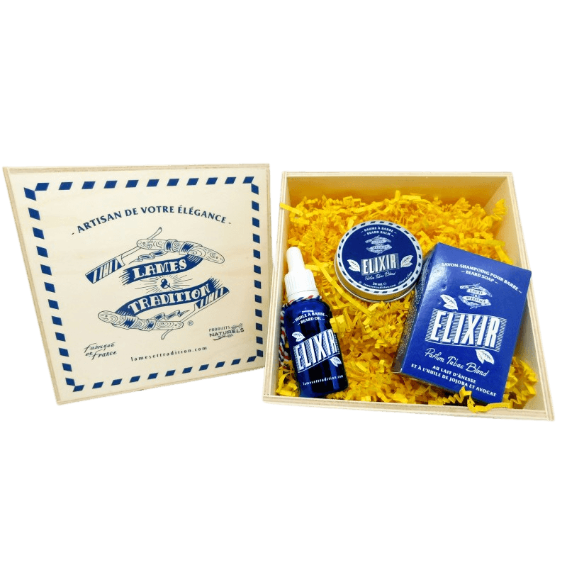 Coffret Soin Barbe "Elixir"