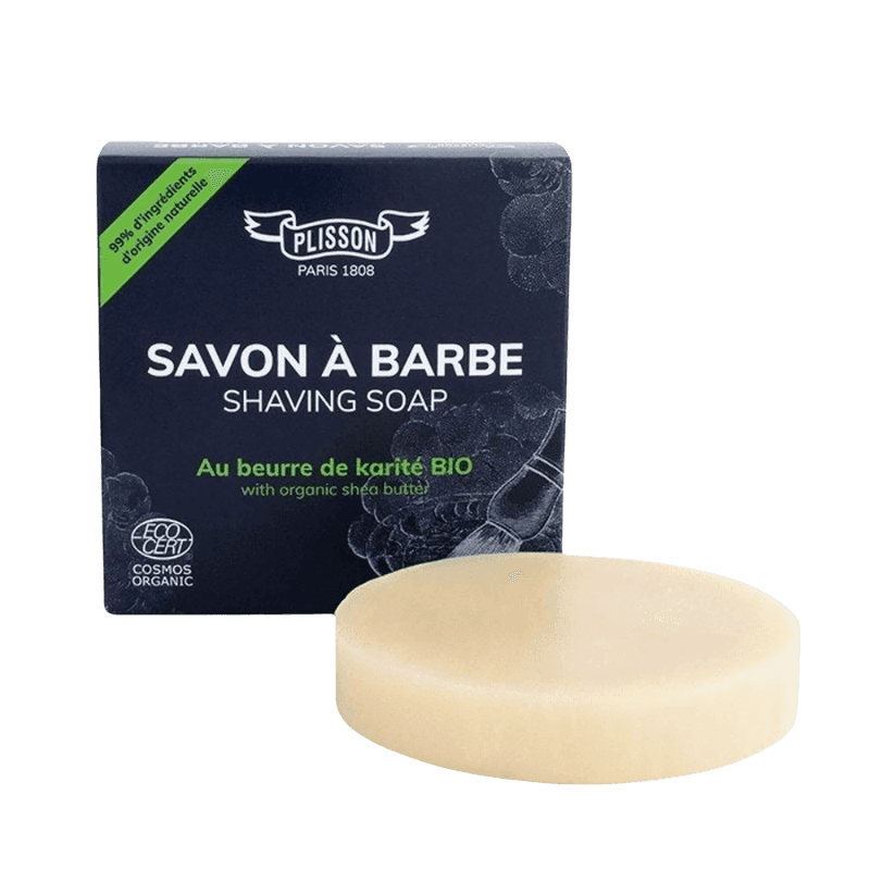 Savon à Barbe au Beurre de Karité certifié BIO COSMOS