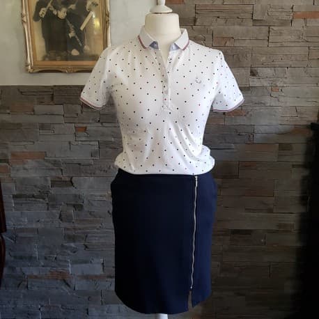 Jupe Jaloz marine MAÉ MAHÉ