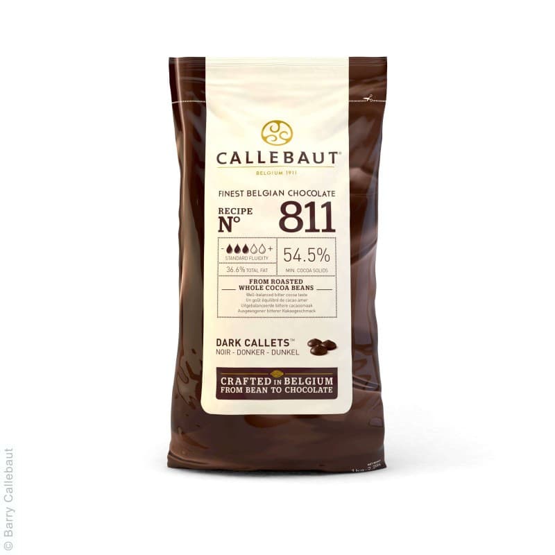 Chocolat noir de couverture 811 54,4% : Poids - 10 kg