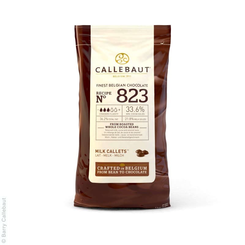 Chocolat au lait de couverture 823 33,6% : Poids - 10 kg