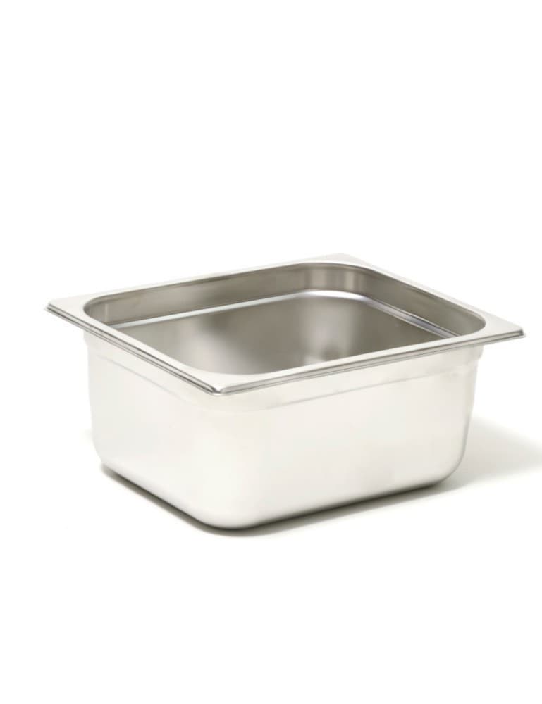 Bac GN Gastro 1/2 Inox 18% : Hauteur - 100 mm