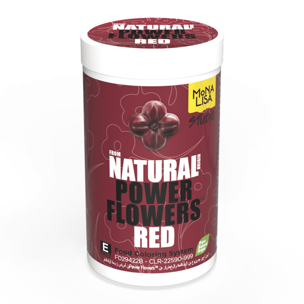 Colorant naturel rouge liposoluble Natural Power Flowers™ : Couleur - Rouge, Poids - 10 g