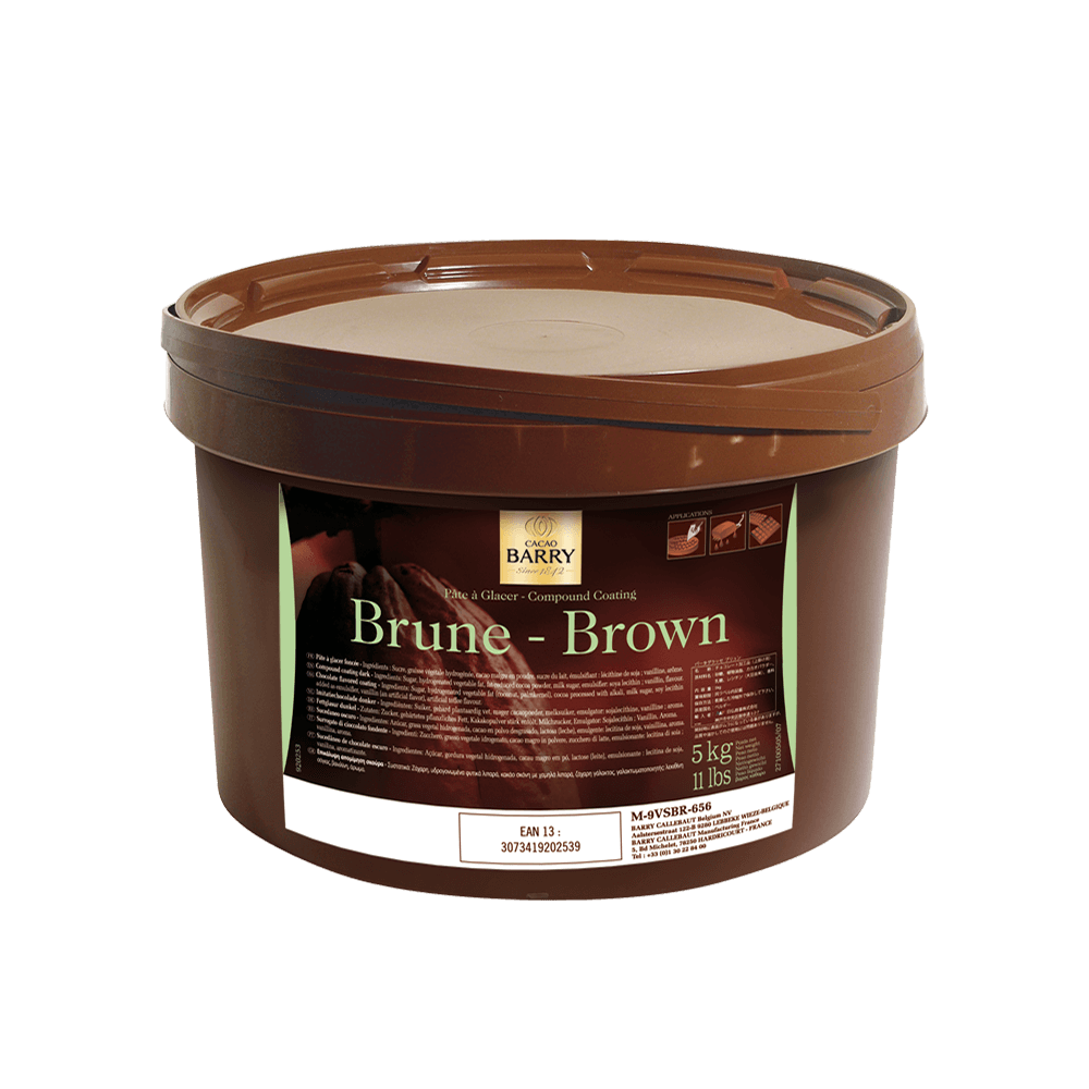 Pate à glacer brune : Poids - 5 kg