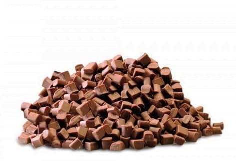 Chunks lait 25% cacao Taille M : Poids - 10 kg