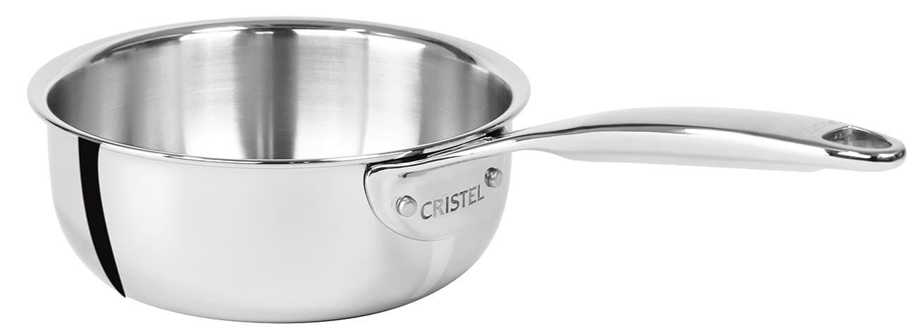 Casserole tout inox Castel'Pro® Fixe induction : Diamètre cm - 16 cm