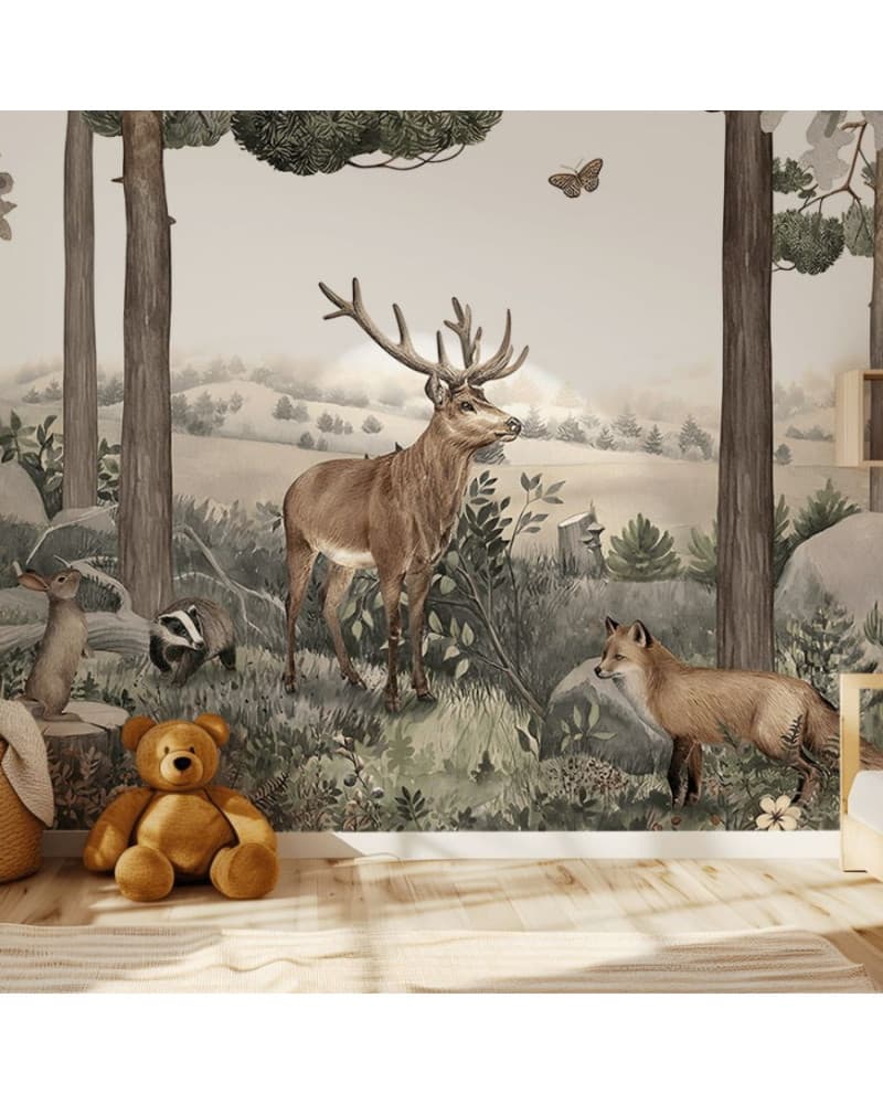 Papier peint enfant Forest Jive