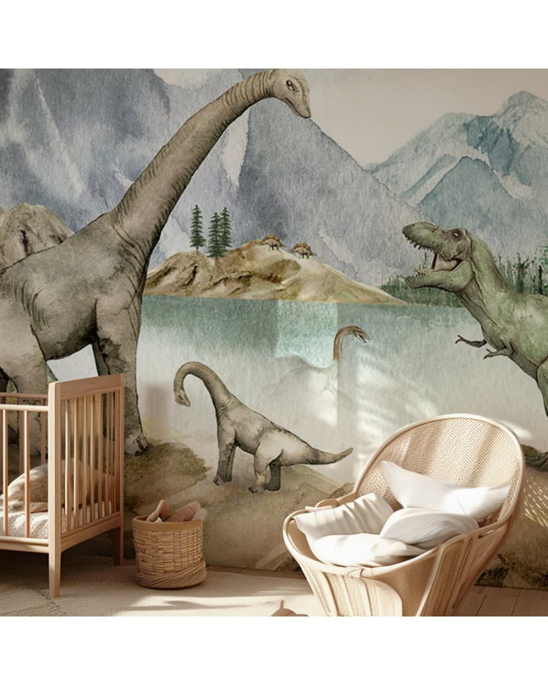 Papier peint enfant Dino Dreams