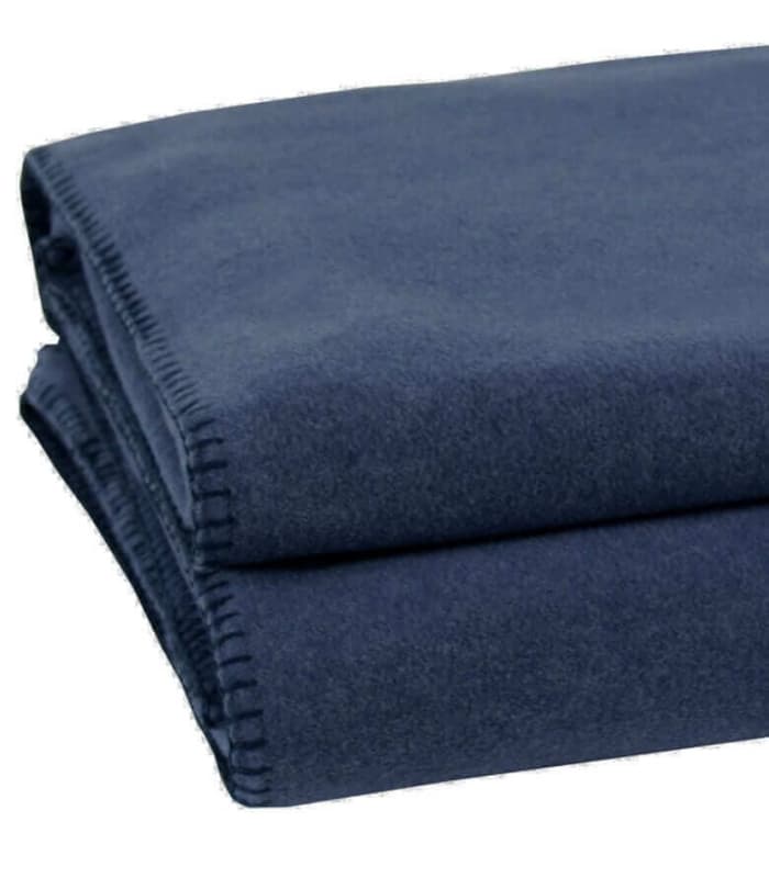 Couverture Polaire Luxe Bleu foncé 220 X 240 cm