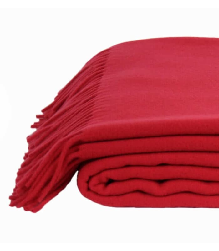 Plaid Laine Rouge Must Have