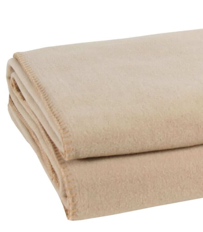 Plaid Polaire Luxe Beige 160 X 200 cm