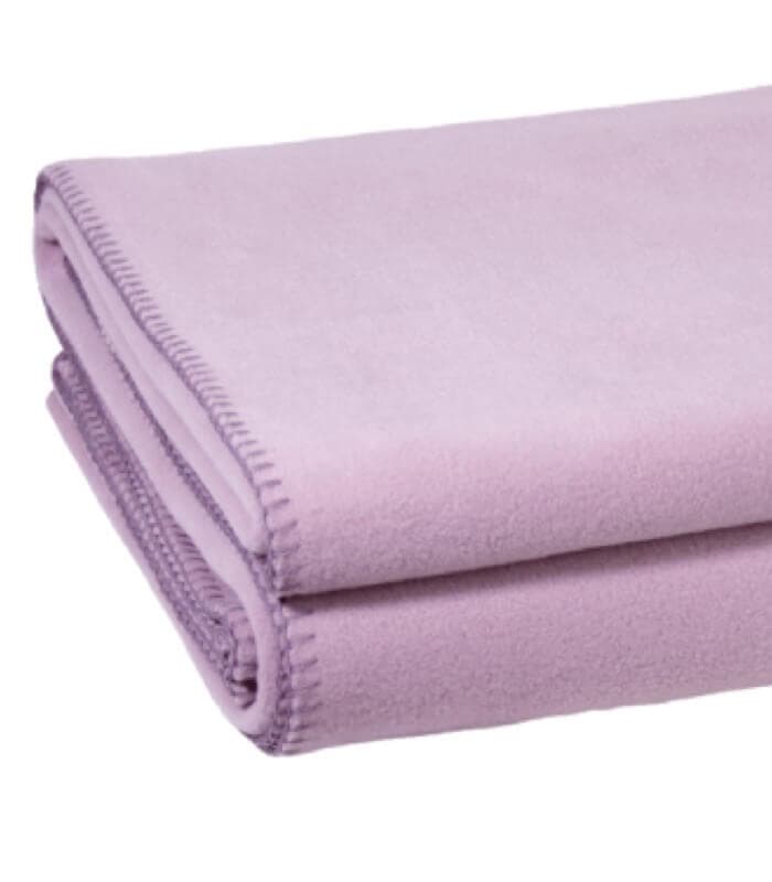 Plaid Polaire Luxe Lavande 110 X 160 cm