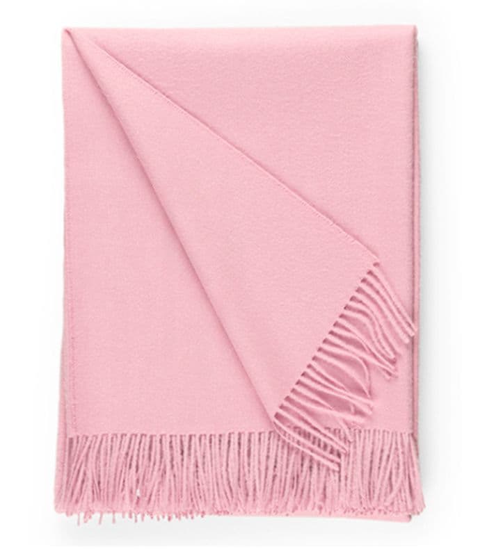 Plaid Laine Alpaga Luxe Paola Rose 130 X 180 cm
