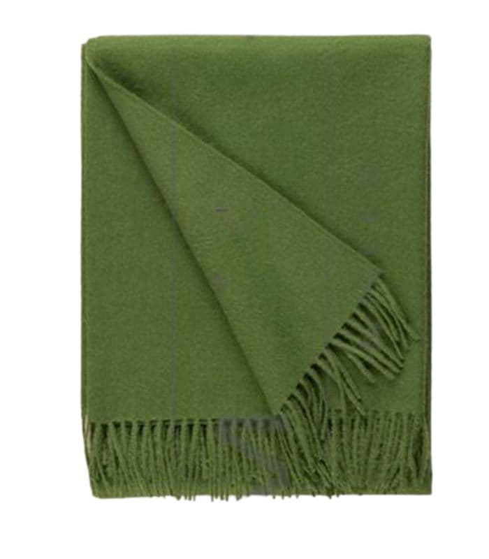Plaid Laine Alpaga Luxe Paola Vert 130 X 180 cm