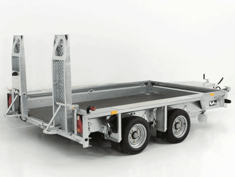 ifor williams baumaschinenanhanger gx125 157x366 35t neu