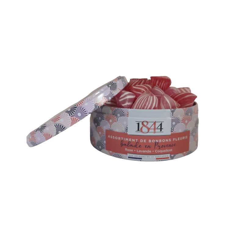 ASSORTIMENT 5 CONFISERIES - BONBONS A L'ANCIENNE BOITE METALLIQUES