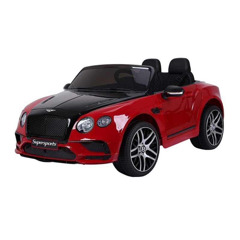 Bentley Continental SuperSports Electrique 12 Volts, rouge métallisé, télécommande parentale