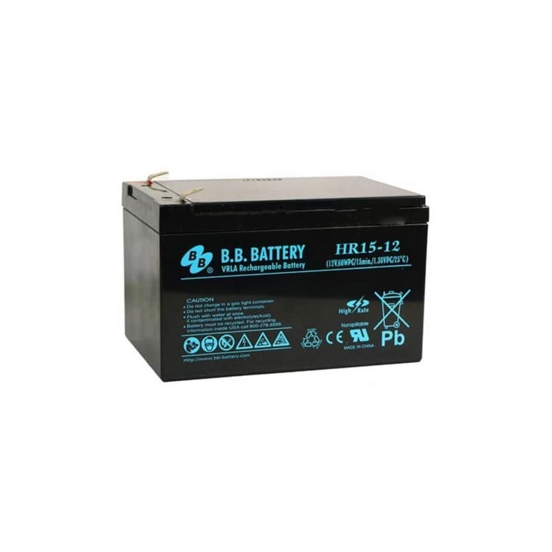 Batterie 12 Volts 15 Ah adaptable pour véhicules électriques