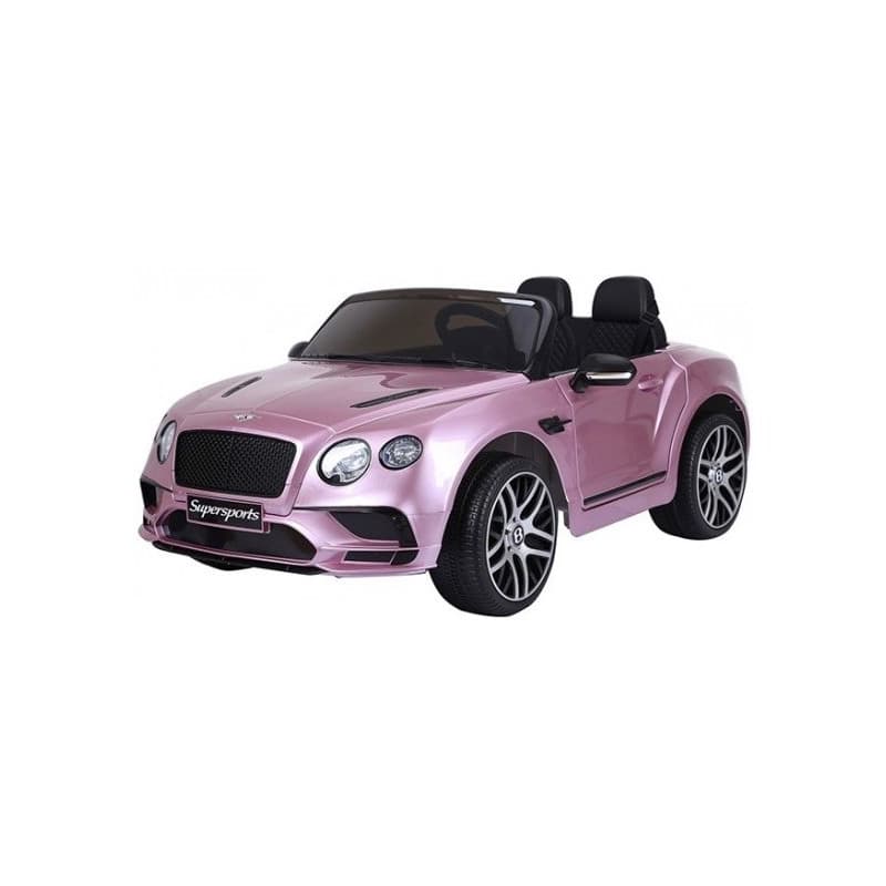 Bentley Continental SuperSports Electrique 12 Volts, rose métallisé, télécommande parentale