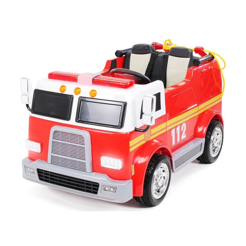 Camion Pompier LL911 Electrique Pour enfants 24 Volts avec télécommande parentale