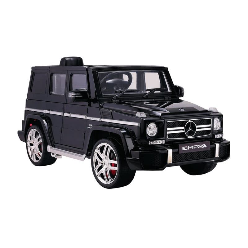 Mercedes G63 AMG 12 volts Voiture électrique Pour enfant 12 Volts Noir Métallisé