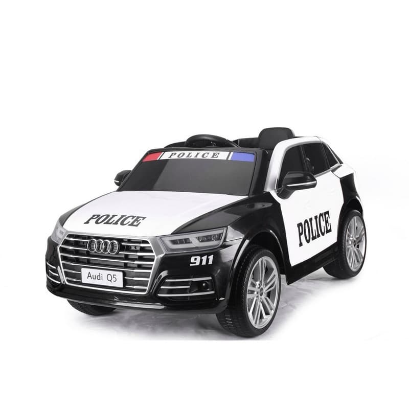Audi Q5 look police électrique pour enfant 12 Volts avec télécommande parentale