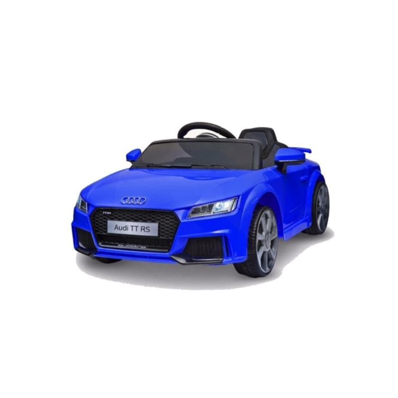 Audi TT RS 12 volts Voiture électrique enfant bleu avec télécommande