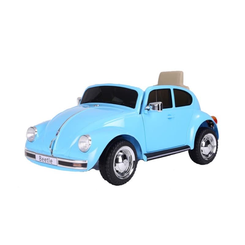 Volkswagen Beetle Classic Bleu 12 Volts Electrique pour enfant avec télécommande parentale