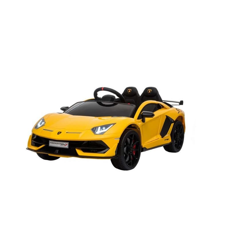 Lamborghini Aventador Jaune 12 Volts Electrique pour enfant avec télécommande parentale