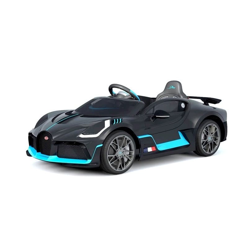 Bugatti Divo Noire 12 Volts Voiture électrique Pour enfant avec télécommande parentale