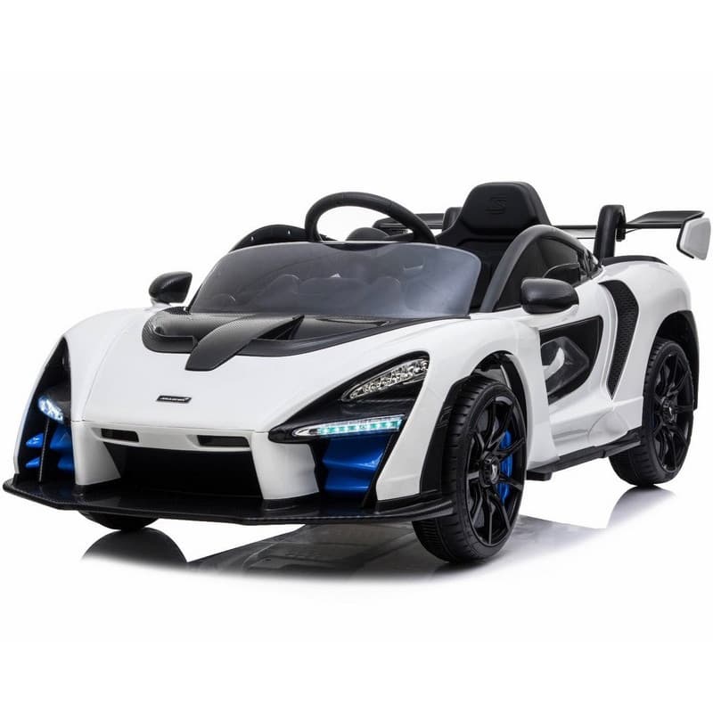 McLaren Senna Blanche 12 Volts Voiture électrique Pour enfant avec télécommande parentale