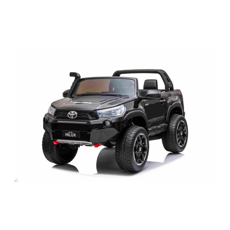 Toyota HiLux Noir 12 Volts Electrique pour Enfant avec télécommande parentale