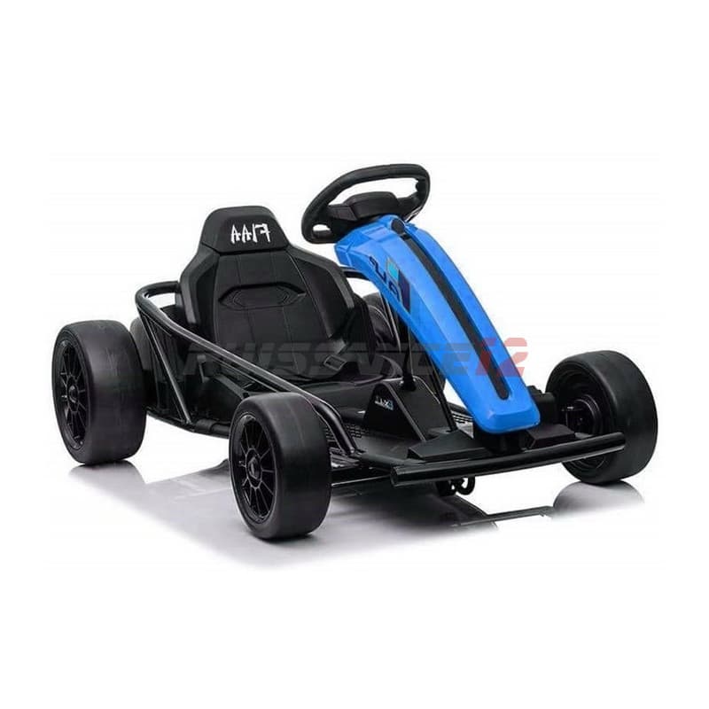 Karting électrique Drift bleu 24 Volts pour enfant